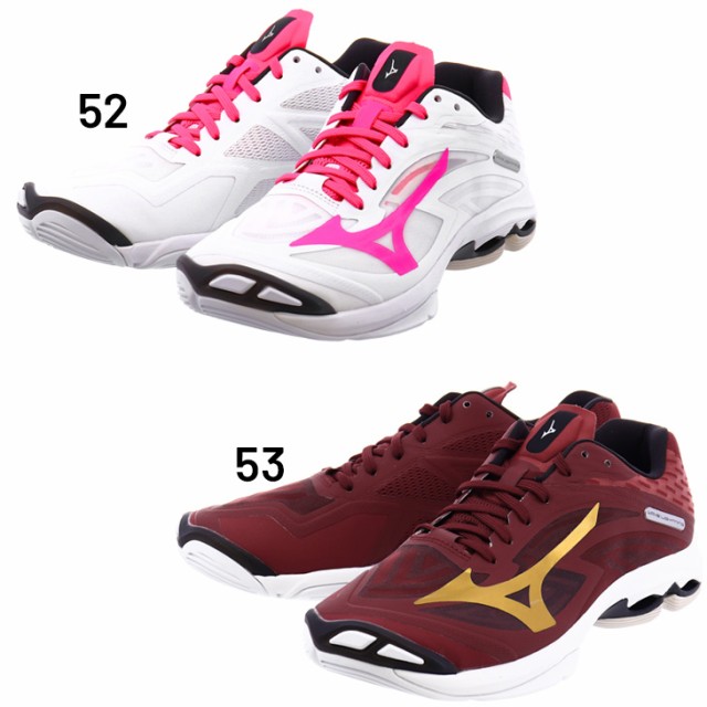 MIZUNO MEN'S WAVE LIGHTNING Z4 INDOOR COURT SHOE WHITE/BLACK