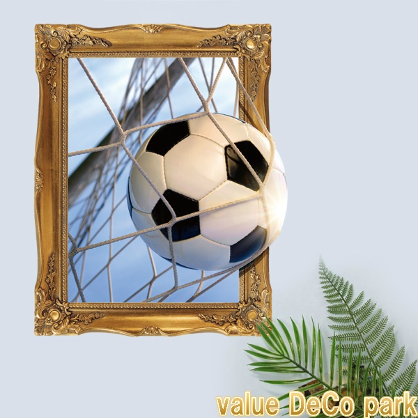 最安値挑戦 ウォールステッカー 窓 子供部屋 サッカー おしゃれ カジュアル 3d 景色 壁紙シール トイレ かわいらしい モダン カフェ スポーツ バスケ 格安人気 Simasenegal Cilss Int