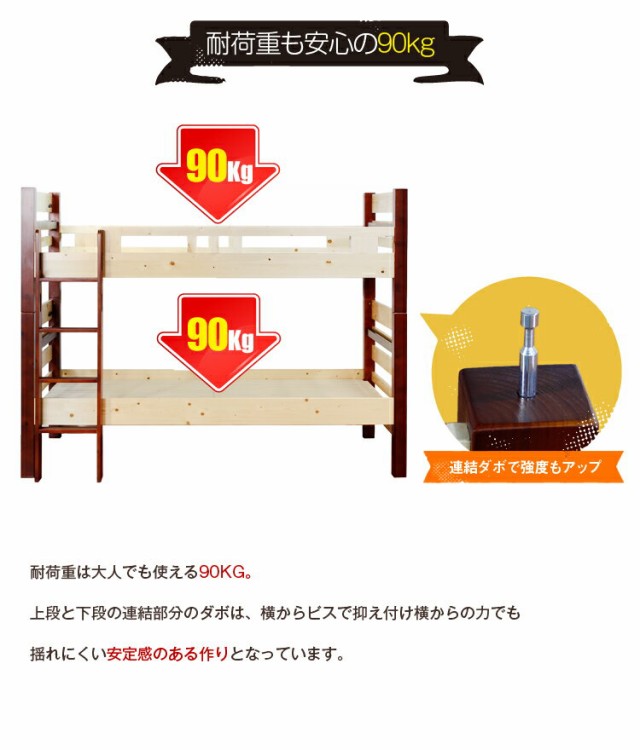 人気在庫 ベッド 二人用 宮棚 アウトレットの通販はau PAY マーケット - かぐわん|商品ロットナンバー:326815110 2段ベッド ドワーフ 2段 シングル ベット 兄弟 通販高評価