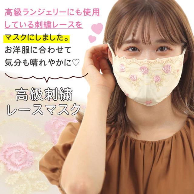 マスク カバー 在庫あり 激安卸販売新品 洗える ガーゼマスクカバー 2枚セット レース 花粉症 かわいい 可愛い おしゃれ 白 女性