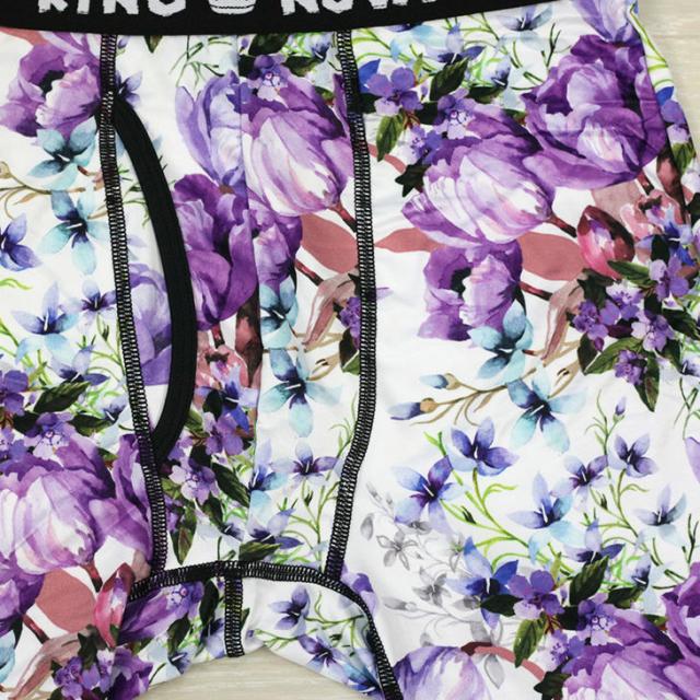 メンズ 下着 ボクサーパンツ 5分丈 ひざ上丈 福袋 3枚セット 前開き 花柄 アニマル柄 アニメ柄 おしゃれ 派手 デザイン豊富 アソート ランダム 肌着 詰め合わせ