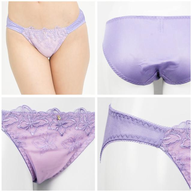 ローズ刺繍 ブラショーツセット CDEFカップ