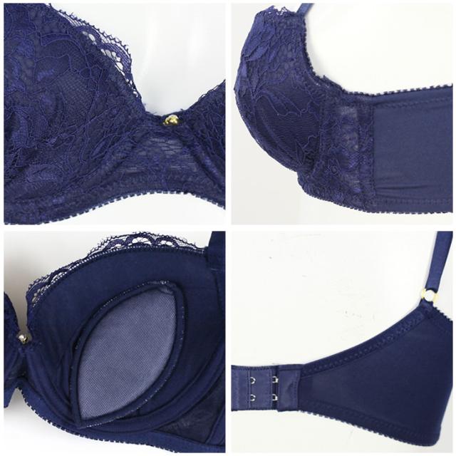 シンプルレース ブラショーツセット CDEFカップ