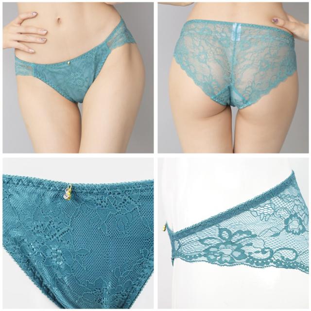 フラワーサテンレース ブラショーツセット CDEFカップ