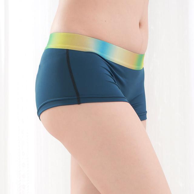 カラフル ウエストバンド 魅せショーツ 魅せパン ノーマル レギュラー スタンダード ボタニカル 柄パン パンツ パンティ 春夏 下着 レディース