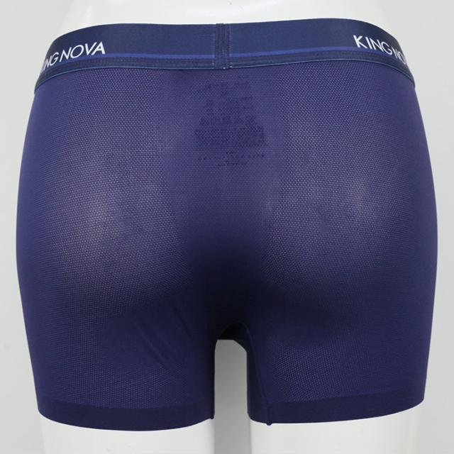 メンズ 極薄メッシュ ボクサーパンツ 下着 男性用 前閉じ 春夏 涼感 冷感 通気性 蒸れにくい メール便送料無料