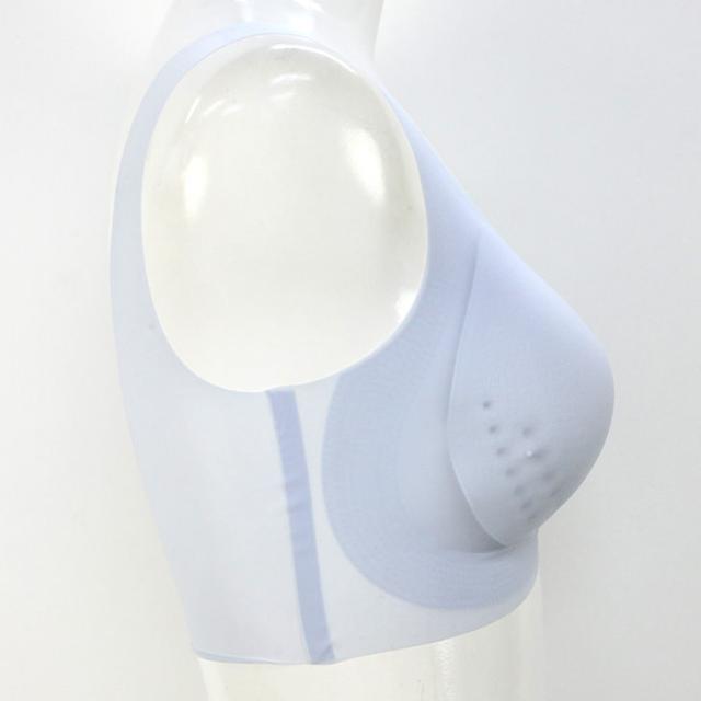 涼感 SWITCH ノンワイヤー ブラジャー ワイヤレスブラ 無地 ノンストレスブラ ハーフトップ ひんやり 涼しい 春夏 レディース メール便送料無料