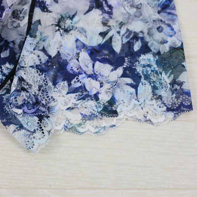 メンズ 総レース ボクサーパンツ 下着 男性用 前閉じ フラワー プリント おしゃれ 高級感 送料無料