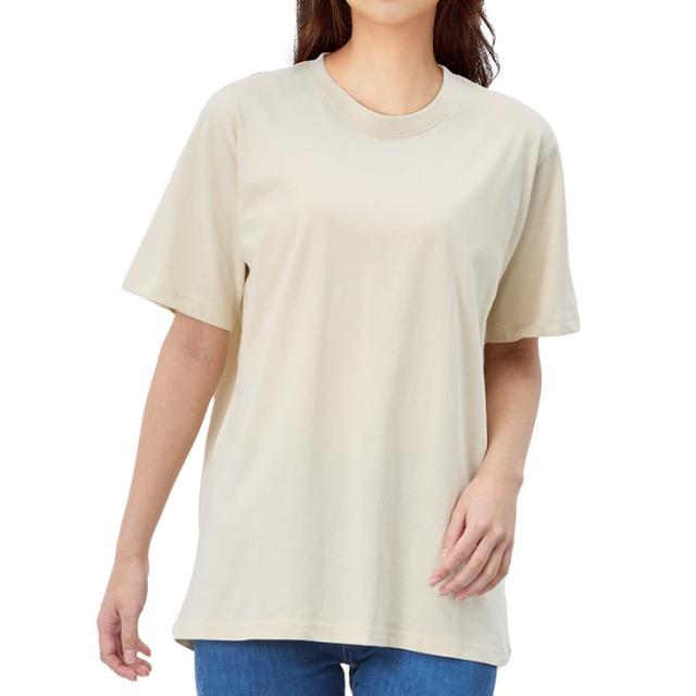 シンプルコットン Tシャツ インナー 半袖 ユニセックス対応 無地 M-LLサイズ 送料無料