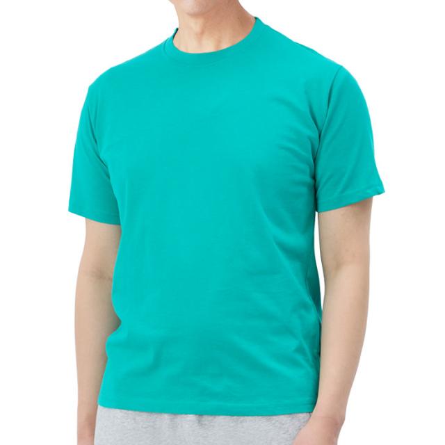 シンプルコットン Tシャツ インナー 半袖 ユニセックス対応 無地 M-LLサイズ 送料無料