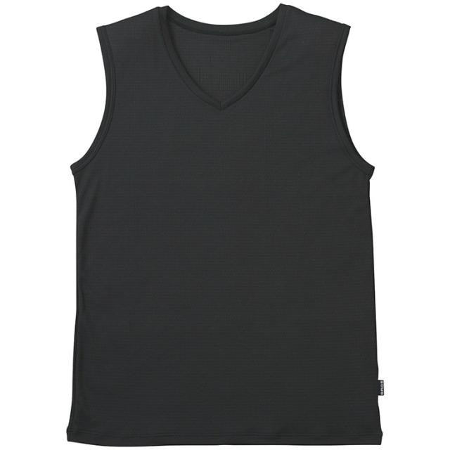 ワコール ブロス BROS メンズ 下着 肌着 男性用 メンズシャツ タンクトップ ノースリーブ GL3311 ML インナー 無地 吸放湿性 吸汗速乾 通気性 抗菌防臭 環境配慮素材 Vネック