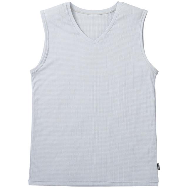 ワコール ブロス BROS メンズ 下着 肌着 男性用 メンズシャツ タンクトップ ノースリーブ GL3311 ML インナー 無地 吸放湿性 吸汗速乾 通気性 抗菌防臭 環境配慮素材 Vネック