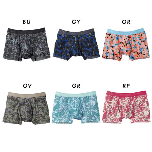 ワコール ブロス BROS メンズ 下着 男性用 前閉じ ボクサーパンツ GT3371 カモフラージュ柄 カモフラ柄 迷彩 レトロPOP フィットする 吸汗速乾