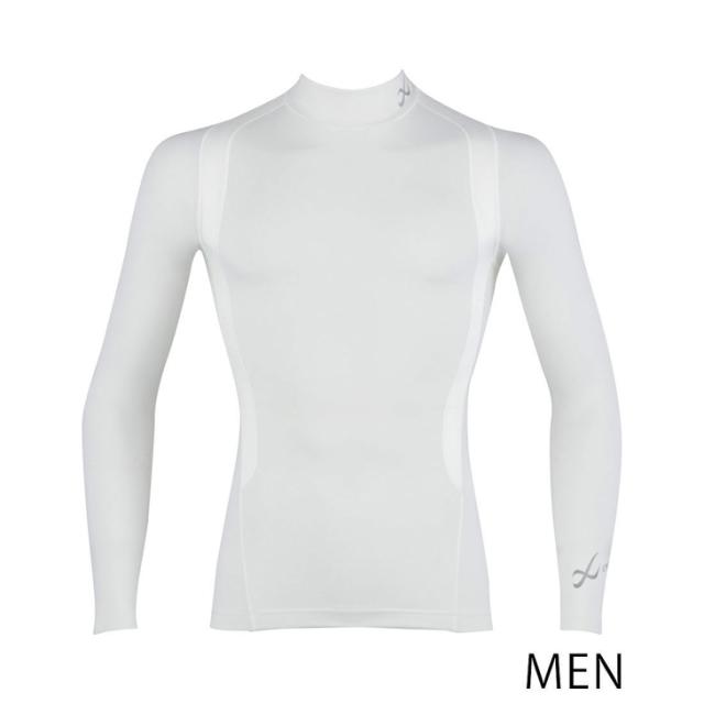 CWX CW-X ワコール 柔流 メンズ JYURYUトップ JAO009 男性用 メンズ ハイネック・長袖 ゴルフ 球技 マラソン 肩甲骨 広背筋 腹斜筋