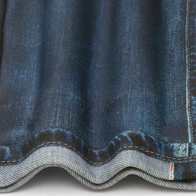 まるでデニム ワコール wacoal カルソン スタンダードシルエット 裏起毛 保温 アウター ボトムス パンツ ksn501 SMLサイズ