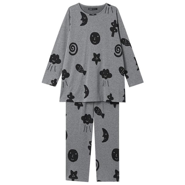 ワコール wacoal マタノアツコ ルームウェア hdx574 部屋着 パジャマ ナイトウェア パジャマ 長袖 秋冬 コットン