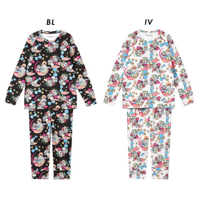 ツモリチサト tsumori chisato ワコール wacoal パジャマ ルームウェア 部屋着 長袖 ツモリチサトスリープ 寝間着 秋冬 起毛 udw406