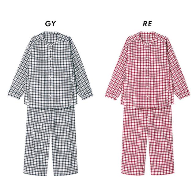 ワコール wacoal 睡眠科学 パジャマ レディース ルームウェア ナイトウェア 長袖長ズボン ydw470 ボタンタイプ 前開き