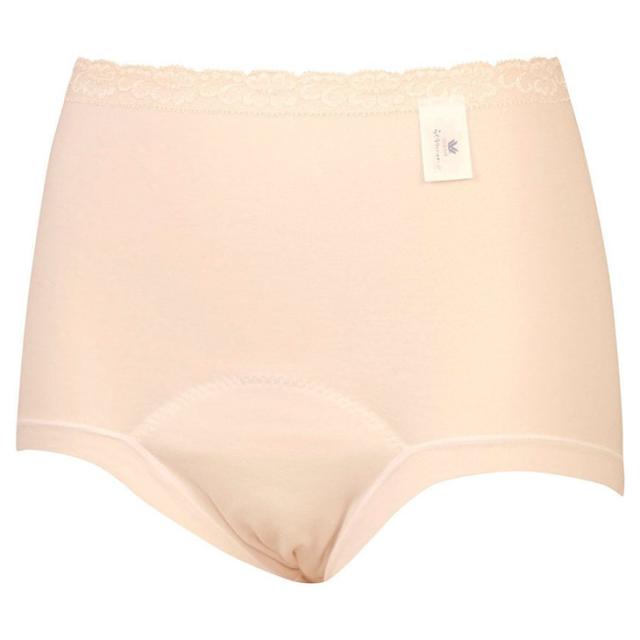 ワコール らくらくパートナー ショーツ パンツ 下着 インナー はきこみ丈深め 防水布付き 尿もれ 失禁 介護 dsl510