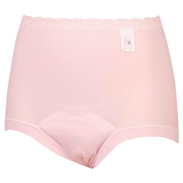 ワコール らくらくパートナー ショーツ パンツ 下着 インナー はきこみ丈深め 防水布付き 尿もれ 失禁 介護 dsl510