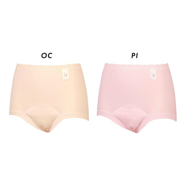 ワコール らくらくパートナー ショーツ パンツ 下着 インナー はきこみ丈深め 防水布付き 尿もれ 失禁 介護 dsl510