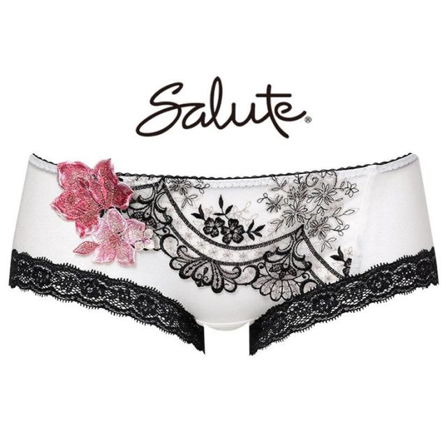 サルート Salute ワコール Wacoal ブラジャー ペアショーツ 13シリーズ PTJ513 ボーイレングス ローライズ ヒップハング 花柄 フラワー ショーツ パンツ パンティ カラフル 下着 インナー ランジェリー セクシー ラグジュアリー