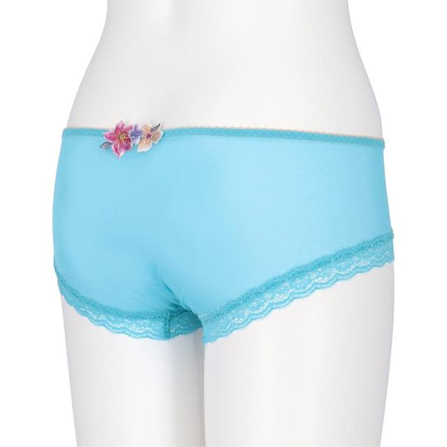 サルート Salute ワコール Wacoal ブラジャー ペアショーツ 13シリーズ PTJ513 ボーイレングス ローライズ ヒップハング 花柄 フラワー ショーツ パンツ パンティ カラフル 下着 インナー ランジェリー セクシー ラグジュアリー