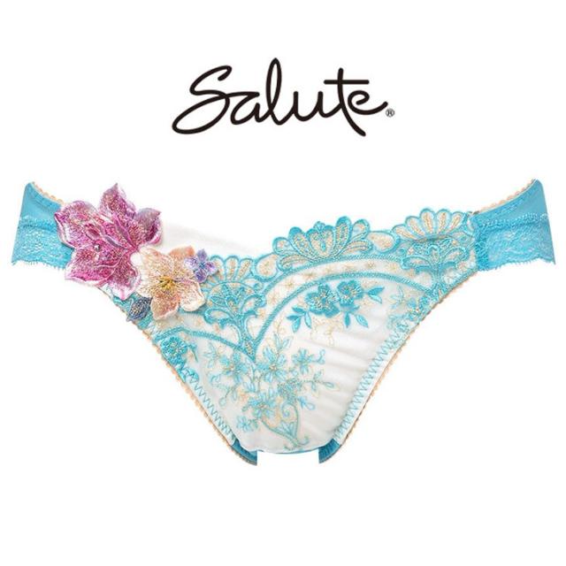 ワコール サルート Salute 13シリーズ  ショーツ パンツ スーパービキニ スタンダード 刺繍 セクシー ランジェリー 勝負下着 花柄 フラワー柄