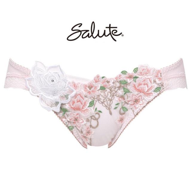 ワコール サルート Salute 16シリーズ ショーツ パンツ スーパービキニ スタンダード 刺繍 セクシー ランジェリー 勝負下着 花柄 フラワー柄