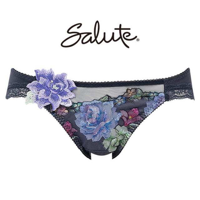 ワコール サルート Salute 21シリーズ ショーツ パンツ スーパービキニ スタンダード 刺繍 セクシー ランジェリー 勝負下着 花柄 フラワー柄