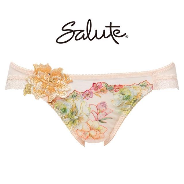 ワコール サルート Salute 21シリーズ ショーツ パンツ スーパービキニ スタンダード 刺繍 セクシー ランジェリー 勝負下着 花柄 フラワー柄