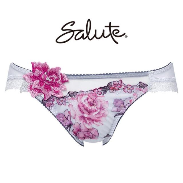 ワコール サルート Salute 21シリーズ ショーツ パンツ スーパービキニ スタンダード 刺繍 セクシー ランジェリー 勝負下着 花柄 フラワー柄