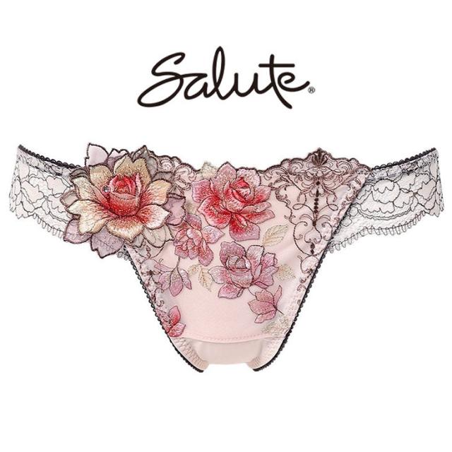 ワコール サルート Salute 23グループ 23G ptj423 ショーツ パンツ ソング タンガ Tバック Tback 花柄 フラワー柄 下着 インナー