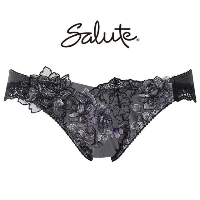 ワコール サルート Salute 23グループ  ショーツ パンツ スーパービキニ スタンダード 刺繍 セクシー ランジェリー 勝負下着 花柄 フラワー柄
