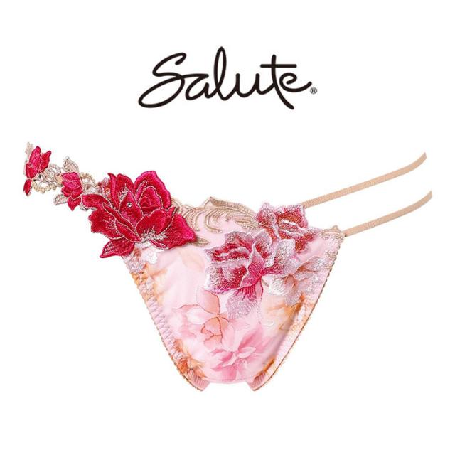 ワコール サルート Salute 26シリーズ PTJ426 ショーツ パンツ ソング タンガ Tバック Tback 花柄 フラワー柄 下着 インナー