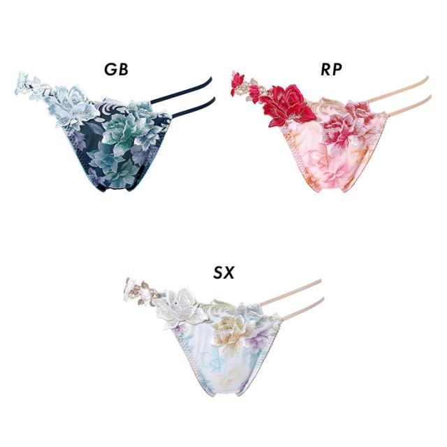 ワコール サルート Salute 26シリーズ PTJ426 ショーツ パンツ ソング タンガ Tバック Tback 花柄 フラワー柄 下着 インナー