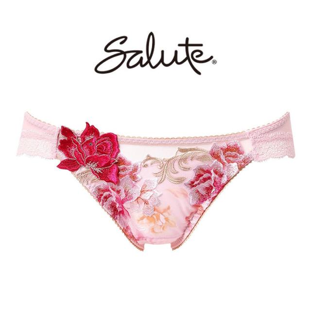 ワコール サルート Salute 26シリーズ ショーツ パンツ スーパービキニ スタンダード 刺繍 セクシー ランジェリー 勝負下着 花柄 フラワー柄