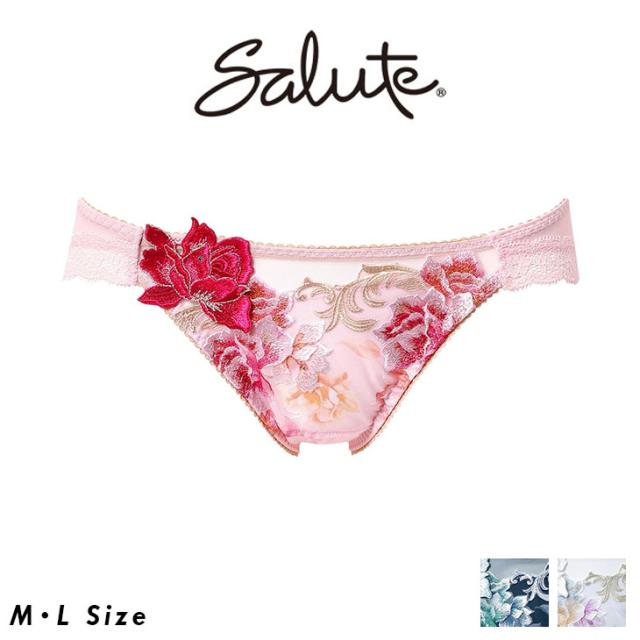 ワコール サルート Salute 26シリーズ ショーツ パンツ スーパービキニ スタンダード 刺繍 セクシー ランジェリー 勝負下着 花柄 フラワー柄