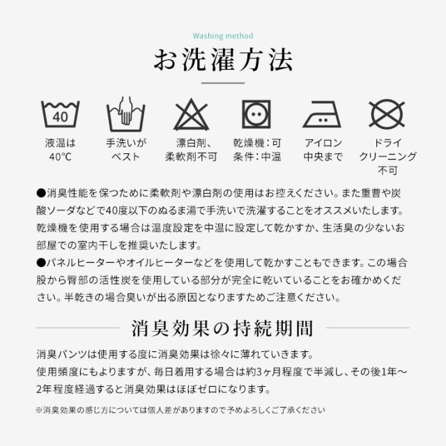 おなら消臭パンツ 消臭パンツ 消臭下着 消臭ショーツ エチケットパンツ メンズボクサー 男性用 過敏性腸症候群 ガス型