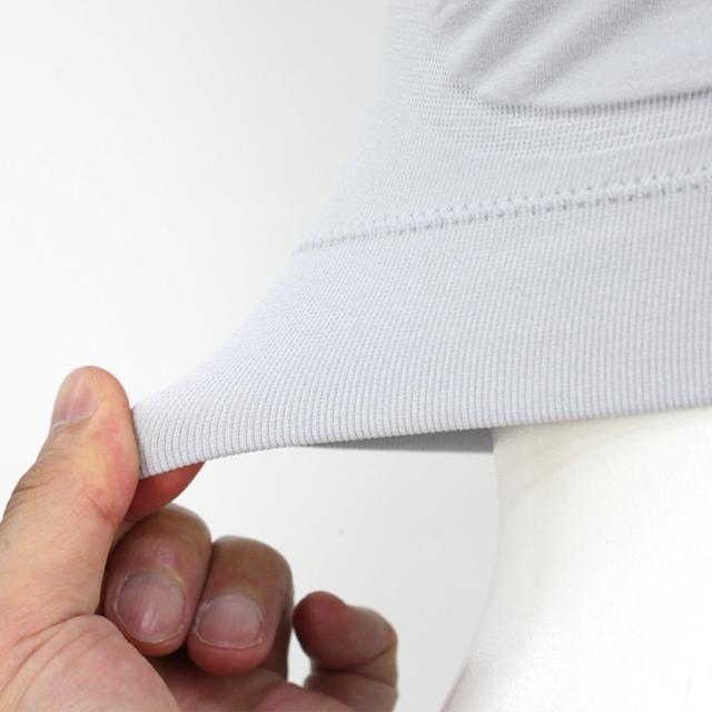 フラワーネック ノンワイヤー ブラジャー ワイヤレスブラ 無地 ネックカバー 日焼け防止 日焼け予防 日焼け止め 涼感 春夏 レディース メール便送料無料