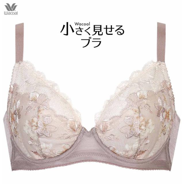 ワコール Wacoal ブラジャー 小さく見せるブラ 3/4カップブラ BRB453