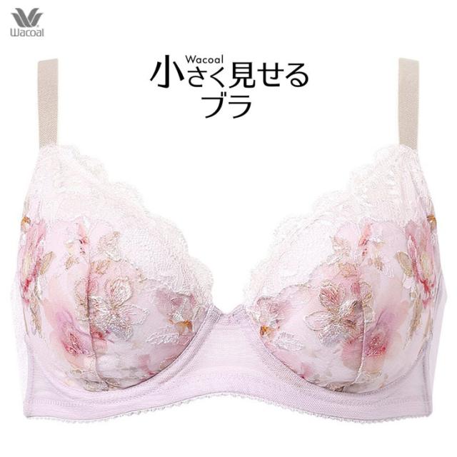 ワコール Wacoal ブラジャー 小さく見せるブラ 3/4カップブラ BRB453