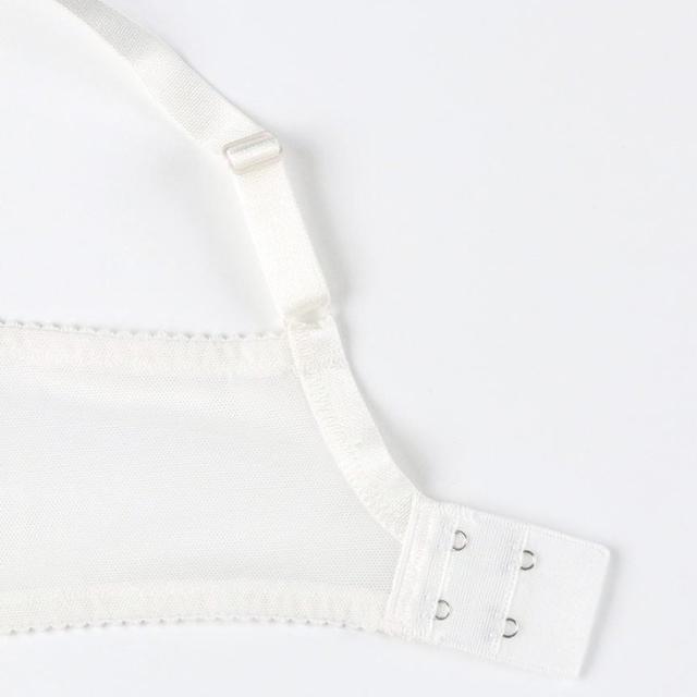 下着 インナー ブラジャー ブラ ワコール Wacoal 谷間 脇高タイプ デコルテ バストアップ バストメイク 谷間メイク リボンブラ 脇高タイプ 花柄 フラワー柄 刺繍 レース 着やせ bxb443 BCカップ ribbonbra