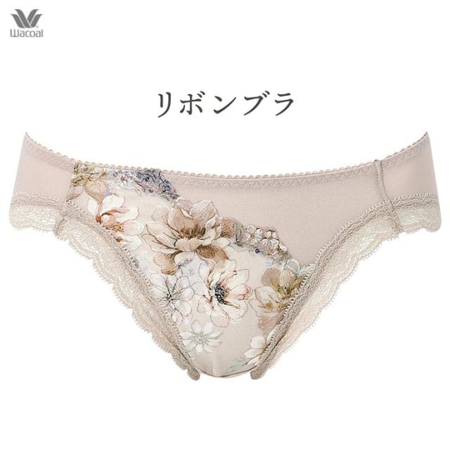 ワコール Wacoal 脇すっきり リボンブラ ペアショーツ MLサイズ スタンダード ショーツ pxb143 レギュラー スタンダード パンティ パンツ 下着 ランジェリー