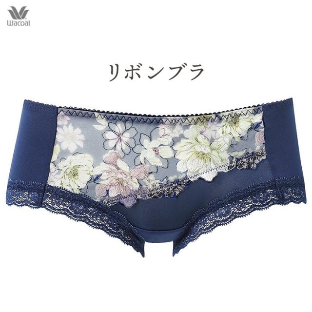 ワコール Wacoal ショーツ リボンブラ ボーイレングスショーツ ローライズ ヒップハング 下着 インナー 花柄 Flower柄 フラワー柄 セール ランジェリー パンツ リボンブラ