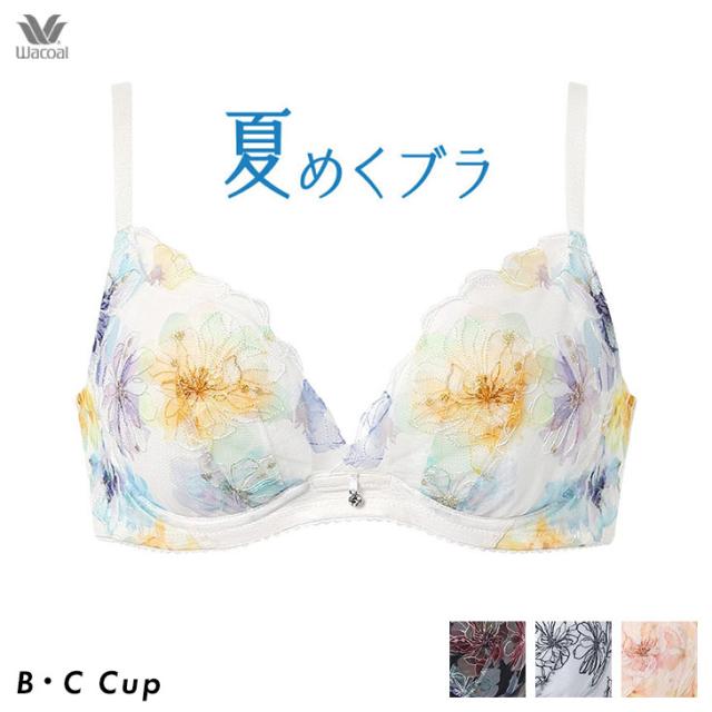 ワコール Wacoal ブラジャー 夏めくブラ 3/4カップブラ bxb475