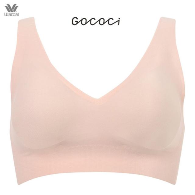 ワコール Wacoal GOCOCi ゴコチ ノンワイヤーブラ ハーフトップ Tシャツブラ Vライン LLサイズ CGG536