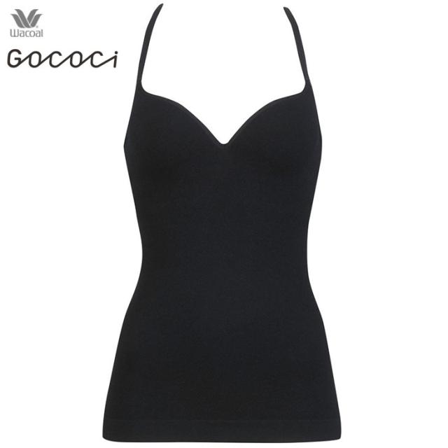 ワコール Wacoal GOCOCi ゴコチ ノンワイヤー ブラトップ リブ カップ付きインナー ブラキャミ ブラレット UGG122 MLサイズ