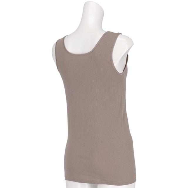 ワコール Wacoal Wing ウイング リブ タンクトップ オーガニックコットン 綿の贅沢オーガニック ブラの凹凸が目立ちにくい 肌着 下着 EL1161