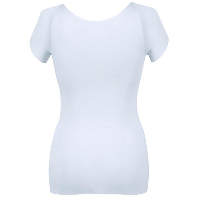 ワコール Wacoal Wing ウイング 綿の贅沢オーガニック フラットタイプ トップス（2分袖） ひびきにくく 薄くて軽い EL1248 吸汗速乾性 通気性 抗菌防臭性 フリーカッティング インナー 肌着